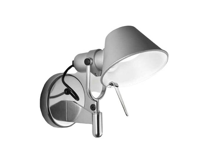 Tolomeo Faretto LED Wandleuchte 3000K - Artemide - Wohnzimmer - Design - Metall - Einflammig