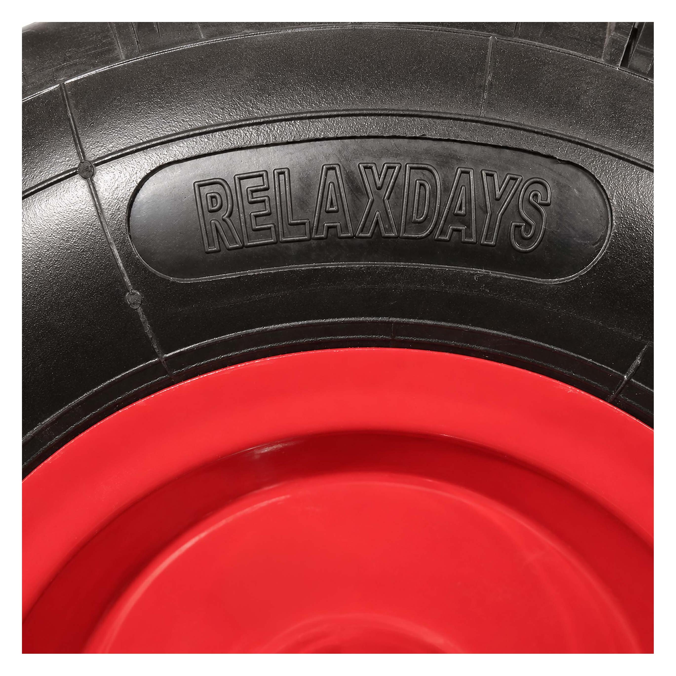 Relaxdays 2x Sackkarrenrad (4052025822798)