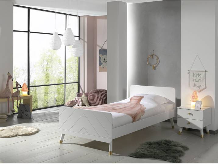 Jugendzimmer-Set VIPACK Billy , weiß, Schlafzimmermöbel-Sets, Jugendzimmer-Set