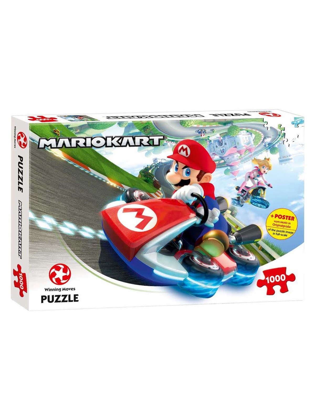 Identity Games Mario Kart Funracer Jigsaw Puzzle 1000 Pieces 2D Puzzles