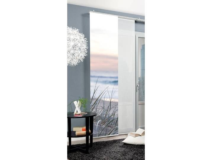 Panneau japonais Freddy 60 x 245 x 1cm Bleu 1 set