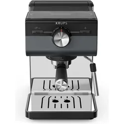 Krups Authentic+ XP384G, Siebträgermaschine, Grau