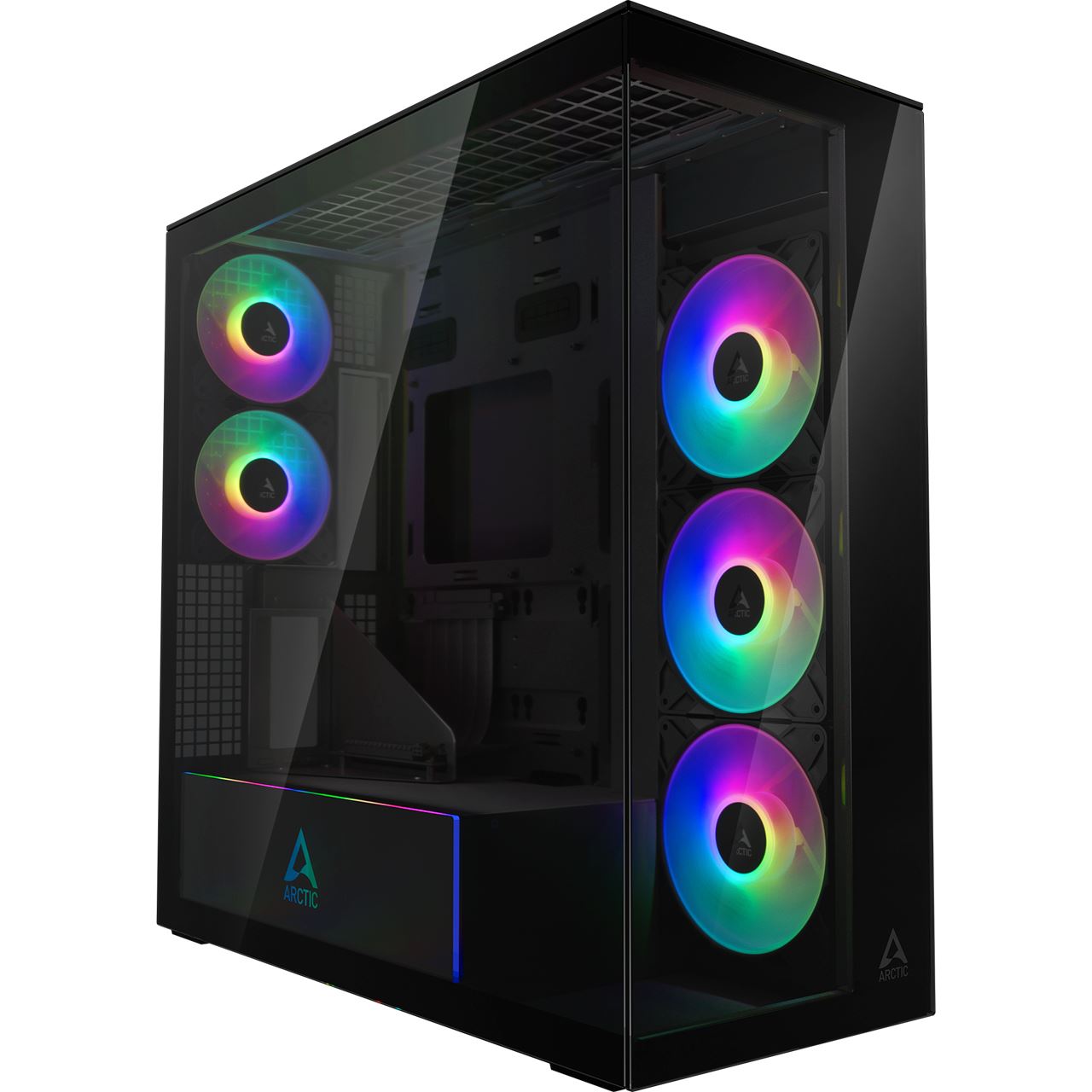 ARCTIC Xtender VG Mirror Midi Tower ohne Netzteil schwarz
