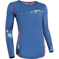 Freisein, Damen, Funktionsshirt, BeHappy (XL), Beige, Blau