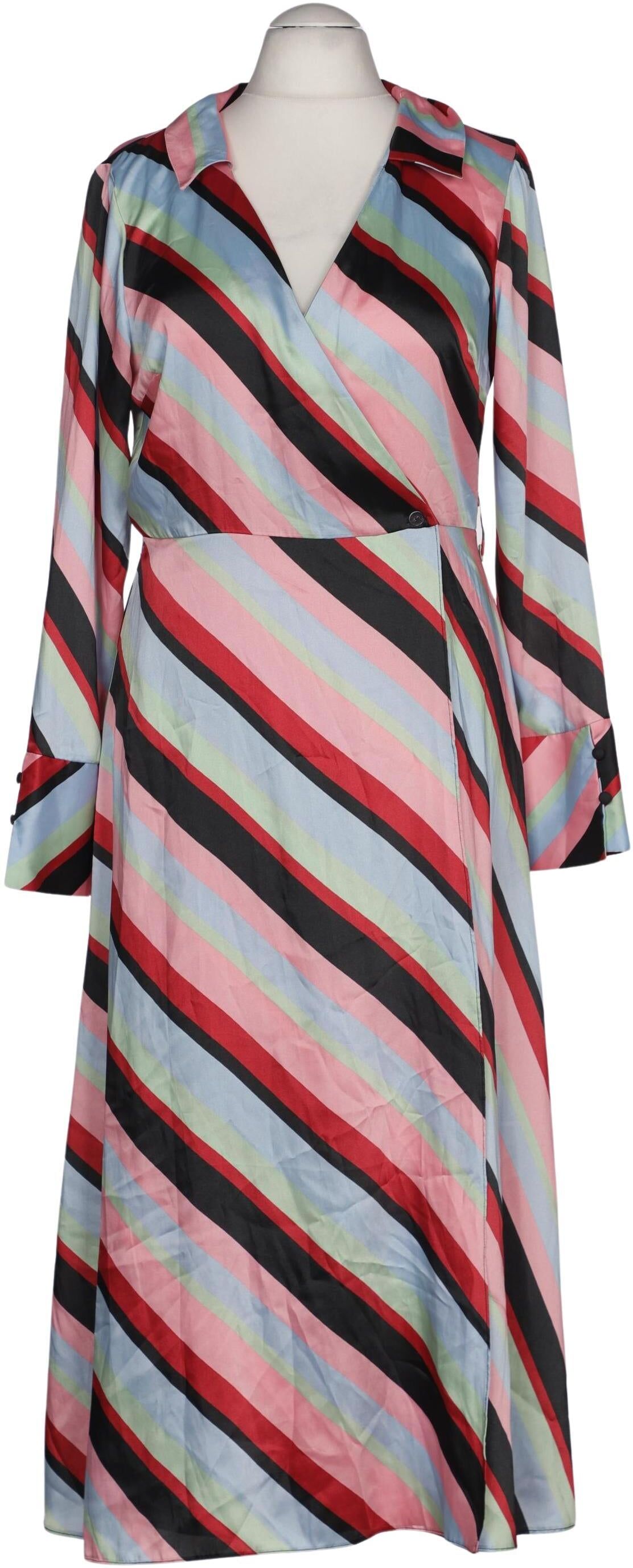 asos Curve Damen Kleid, Mehrfarbig, Gr. EU 44, Synthetik - Second Hand