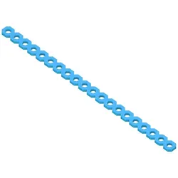 Makeblock Flexibler Lochstab, Aluminium eloxiert, 8mm Lochraster, M4-Bohrungen, 10er Pack - Länge: 160 mm