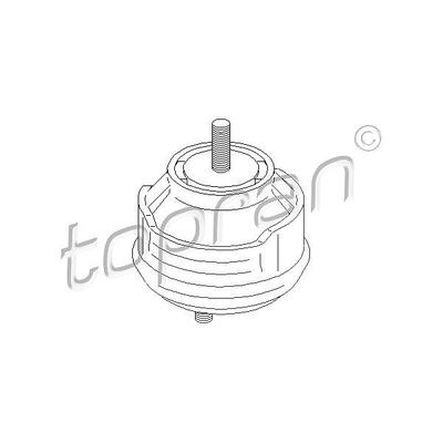Topran Lagerung, Motor [Hersteller-Nr. 500278] für BMW
