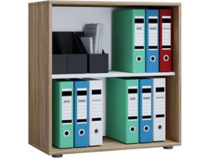 VCM Étagère de bureau Lona (sans portes, aspect bois, L)