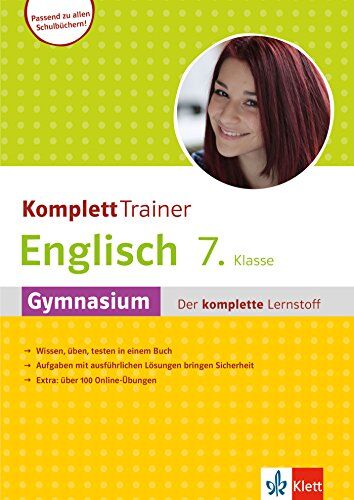 Klett Komplett Trainer Englisch 7. Klasse: Gymnasium - Der komplette Lernstoff - Preis vom 13.10.2026 19:28:25 h