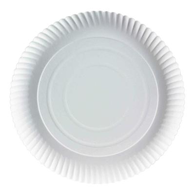 VEPATIM 50x Pappteller tief 32A rund 32 cm 2,5cm tief