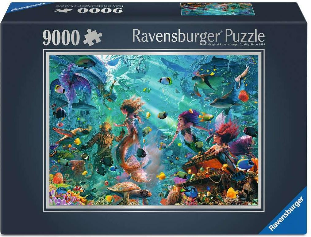 Ravensburger Koninkrijk onder water puzzel