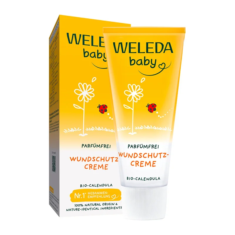 Weleda Calendula Wundschutzcreme parfümfrei, 75ml 005740DE