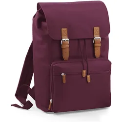 BagBase Vintage Laptop Rucksack BG613 burgundy 30 x 46 x 17 cm