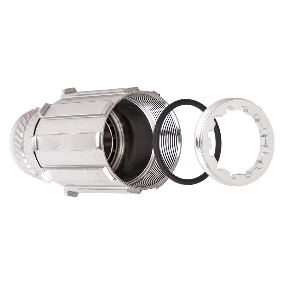 Chris King R45 Freilaufkörper Conversion Kit ohne Achse Shimano HG, Edelstahl-Lager, silver (52566938)