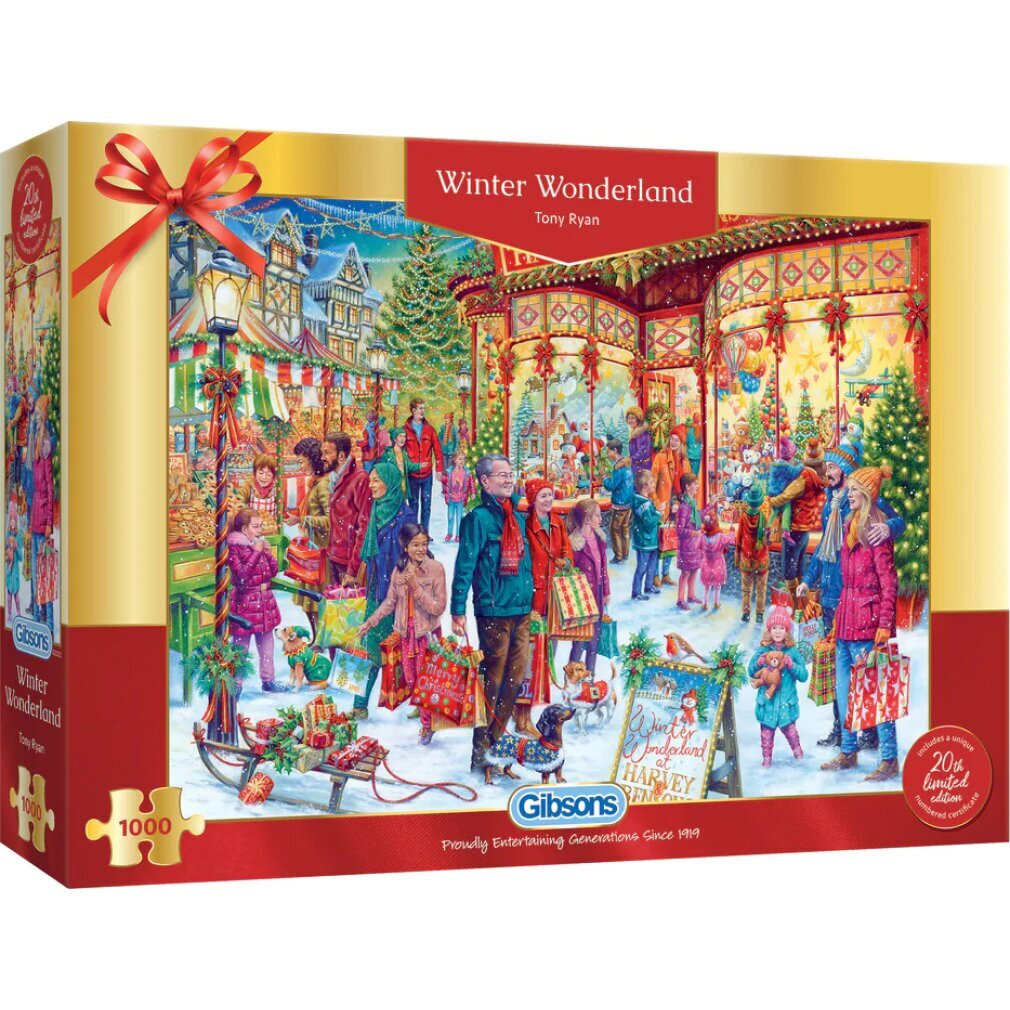 Gibsons Puzzel Winterwonderland 1000 stukjes