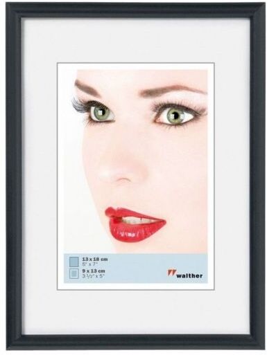 Walther Cadre plastique KB913H Galeria 9x13cm noir