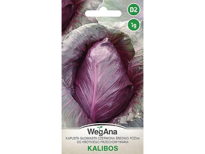 WegAna Rode Kool Kalibos Zaden 1g Zaad, Robuuste Groentezaden, Groentezaden, Kweekzaden