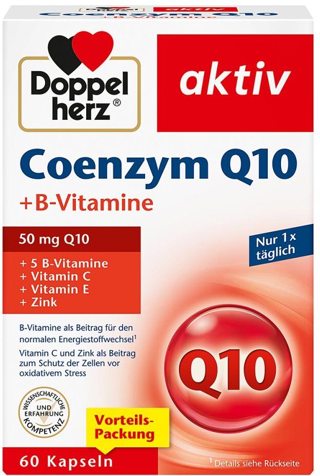 Doppelherz aktiv Coenzym Q10 + B-Vitamine Kapseln 60stk