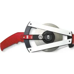 BMI Rahmenbandmaß ERGOLINE L.50m Band-B.13mm A mm/cm EG II Alu.gelb Stahlmaßband - 305044050AF