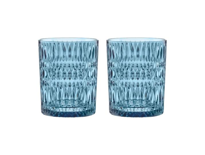 Nachtmann Verre Tumbler Ethno 30,4 cl lot de 2 Vintage blue
