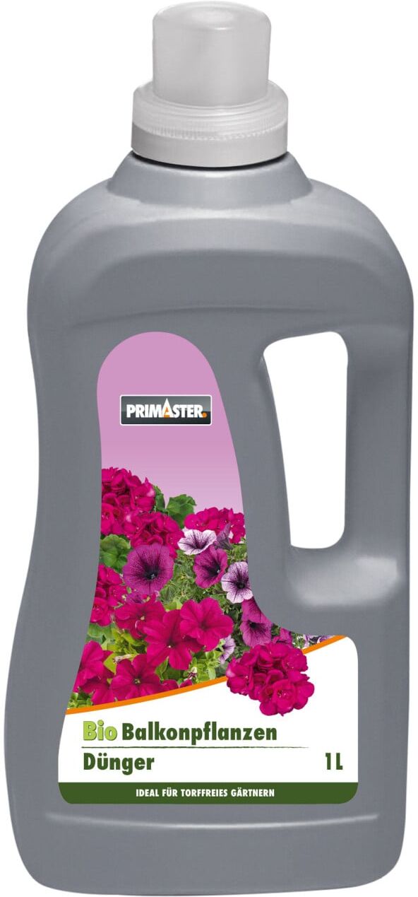 Primaster Bio Flüssigdünger 1 l für Balkon- & Kübelpflanzen