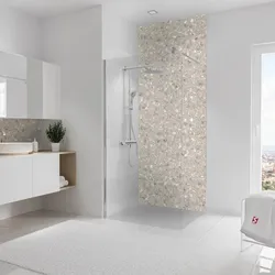 Schulte  ExpressPlus  Duschrückwand  DecoDesign  Softtouch  100x255  cm  Terrazzo-Creme