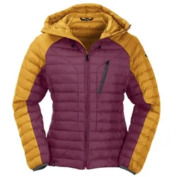 MAUL Annaberg - Steppjacke + Kapuze lila/grau - 40