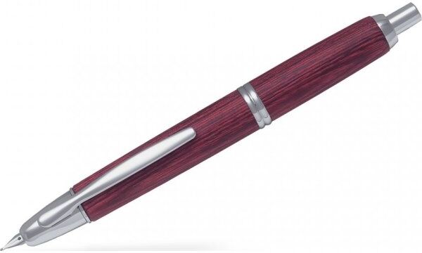 Pilot Capless Wooden Red Birch Fyldepen   M