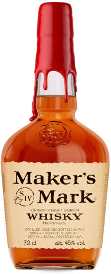 Maker's Mark Bourbon Whiskey  70 cl.