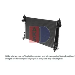 Kühler Motorkühlung AKS DASIS 150132N für Opel Corsa D