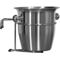 deVries Champagnerkühler für Strandkörbe - 23x29x21cm - silber -