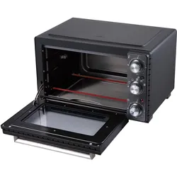 Lacor Tischgrill, Kleinbackofen, Schwarz
