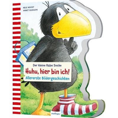 Der kleine Rabe Socke: Huhu, hier bin ich!, Gebundene Ausgabe von Nele Moost, Esslinger in der Thienemann-Esslinger Verlag GmbH, 978-3-480-24148-4