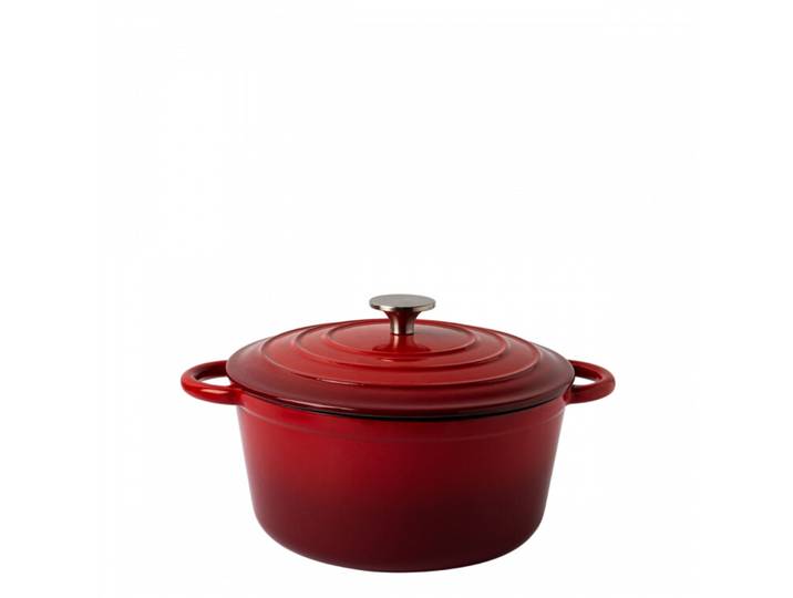 Sola Gusseisen-Topf Jupiter rot Gusseisen B 24 cm