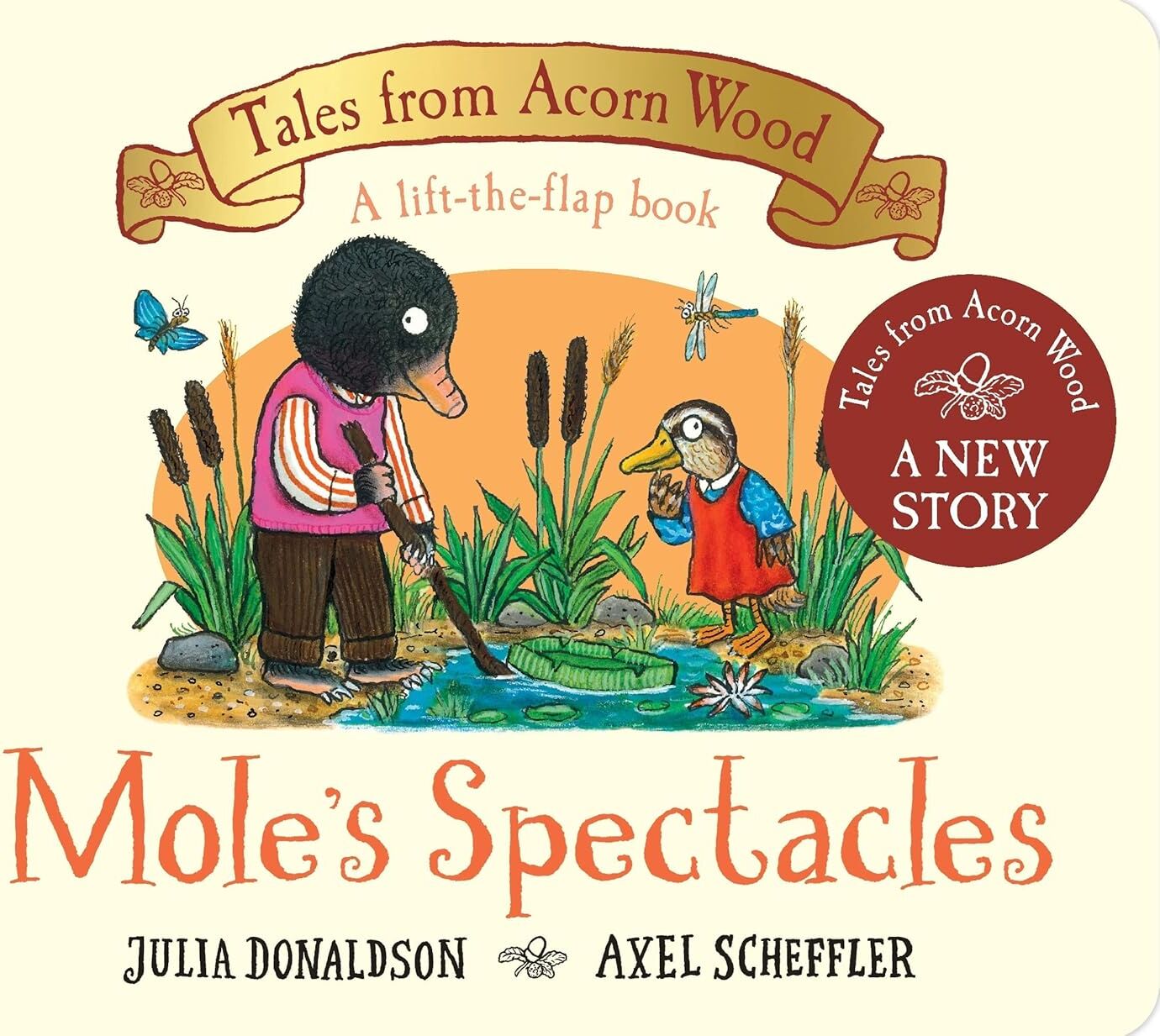 Macmillan Children's Books Tales from Acorn Wood 3 Books Collection Set by Julia Donaldson - Board Book - Ages 2-5 - Cat's Cookbook, Mole's Spectacles, Squirrel's Snowman