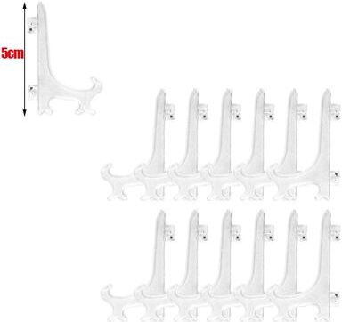 Inspire Essentials Clear Acrylic Display Stand 4 4pcs