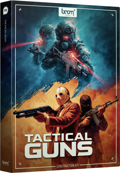 BOOM Library Tactical Guns Construction Kit