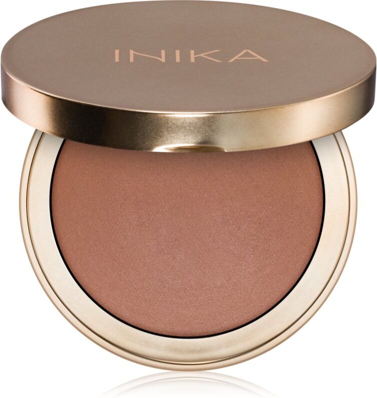 INIKA Organic Baked Bronzer bronzing compact powder shade Sunbeam 8 g