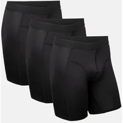 SPORTS EXTRA LANGE TRUNKS - 3-Pack - Schwarz - L