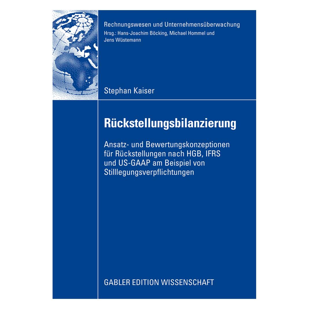 Gabler Rückstellungsbilanzierung (Deutsch, Softcover, Stephan Kaiser) (7261251)