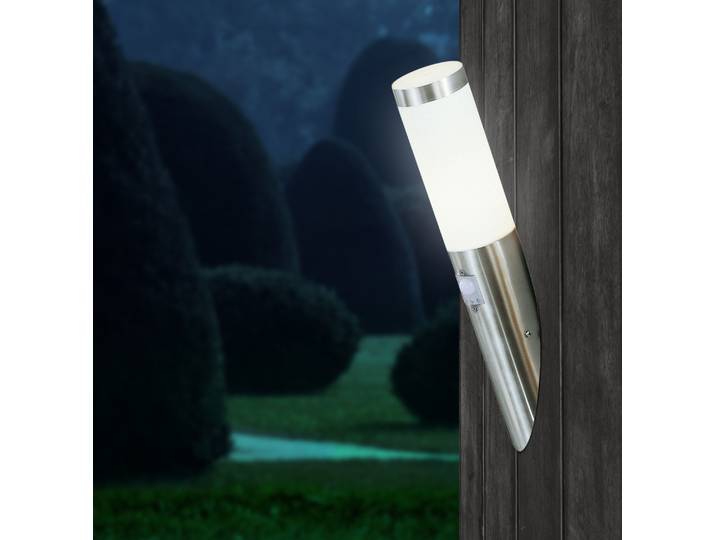 Applique murale LED Boston Ø 8cm Blanc/Argenté