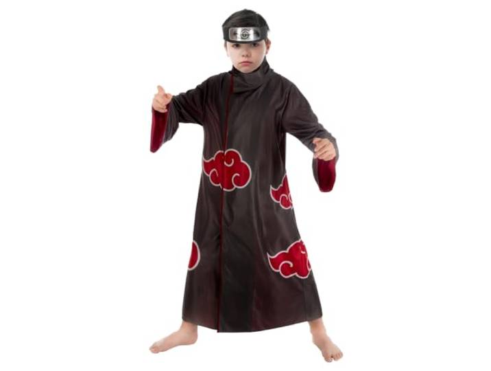 Chaks - Itachi Uchiha-kostuum voor kinderen, cosplay-anime-outfit