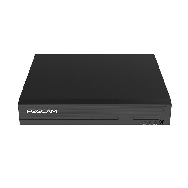 Foscam FN9108H Netwerk videorecorder, 8-kanaals, 5MP NVR, zwart
