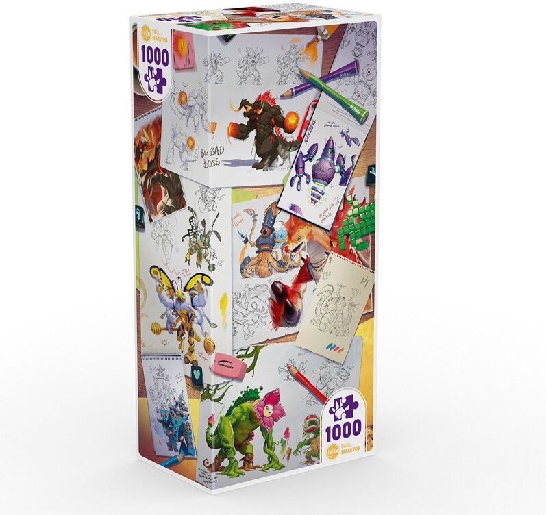 iello Puzzle Universe 1000 Pcs - Making of Monsters