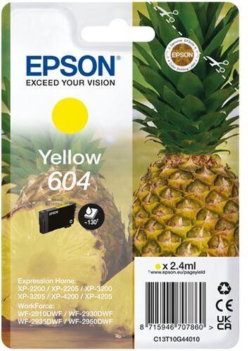 Epson Tinteiro  604 - Amarelo