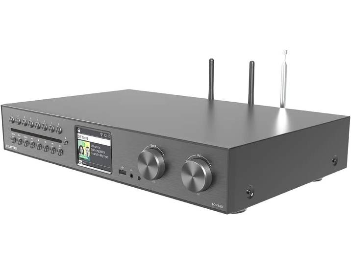 Telestar TOP 550 - 2.1 Speaker - 30W RMS - Bluetooth 5.3 - Wi-Fi 2/3/4