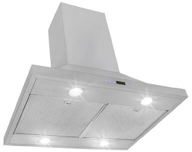 Proline Range Hoods ProLine PLFI 520 Island Hood - 600 CFM 24 inches wide