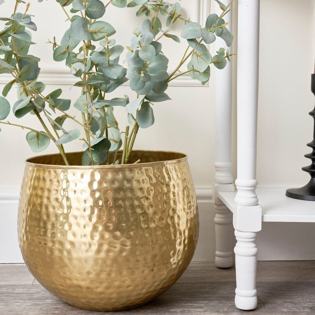Bloomsbury Market Santa Copper Table Vase Gold