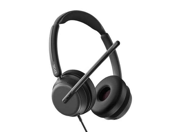 EPOS IMPACT 860T ANC - Geavanceerde Ruisonderdrukkende Headset voor Open Kantooromgevingen, Super Wideband Audio, USB-C Connectiviteit, Gecertificeerd voor Microsoft Teams