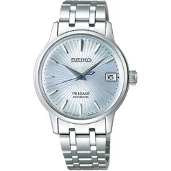Seiko SRP841J1 Presage Damenuhr Automatik Stahl/Hellblau